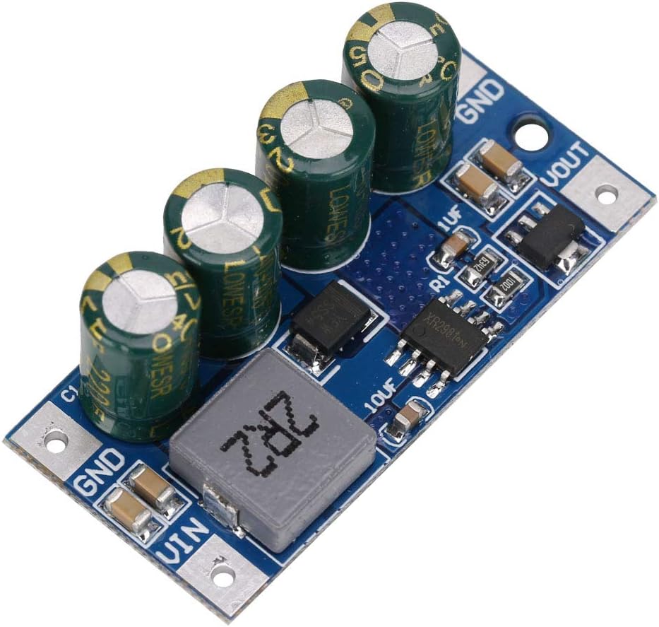 60W Boost Converter, DC-DC Voltage Power Converter Module 3.7V-18V to 5V 6V 9V 12V 15V 19.5V Voltage Power Converter Circuit Board Module, Power Step Up Module Circuit Board (9V)