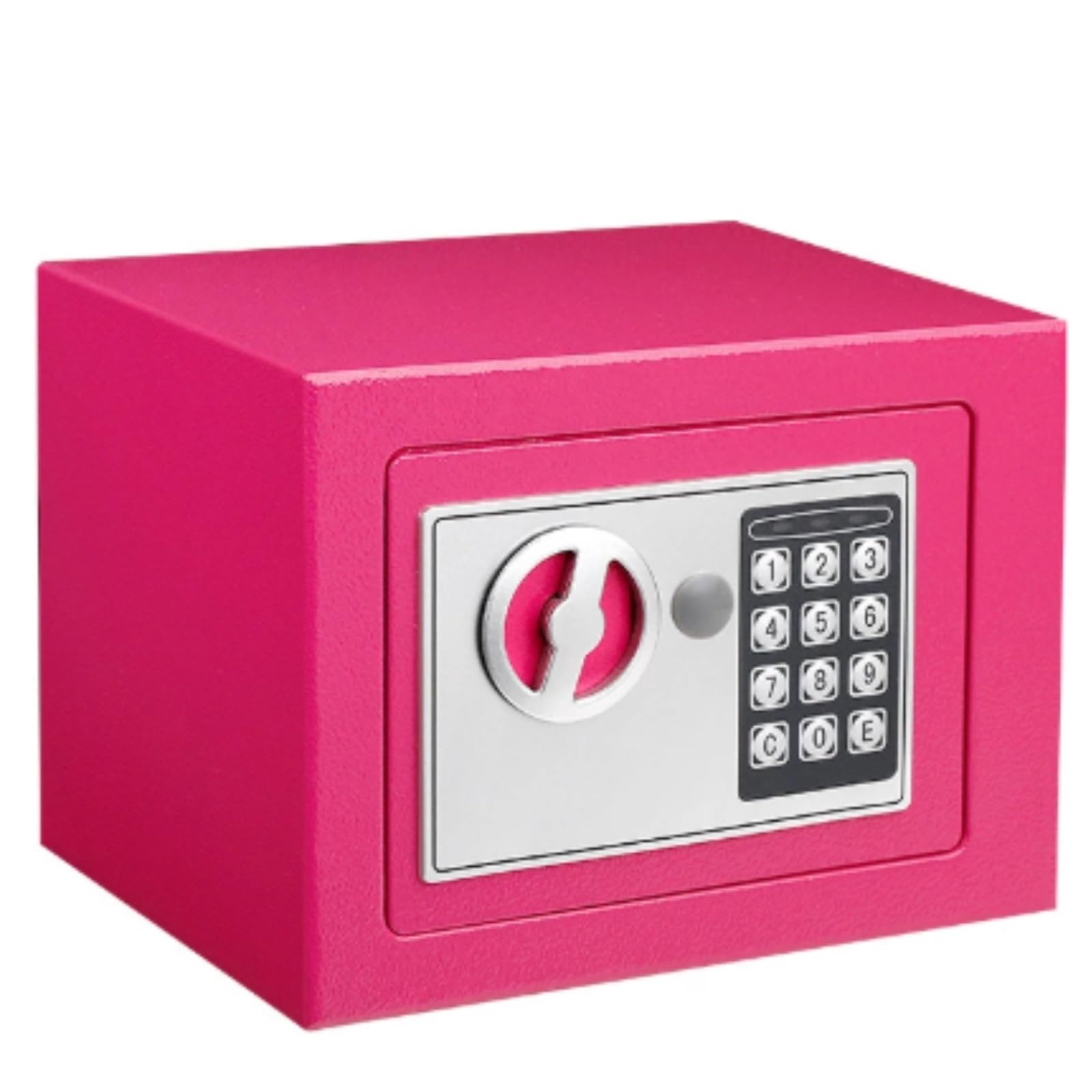 Caja fuerte digital con capacidad de seguridad, seguridad electrónica, acero, dinero en efectivo, hogar, oficina, hogar inteligente, mesita de noche, armario, contraseña, caja fuerte con llave(Red)