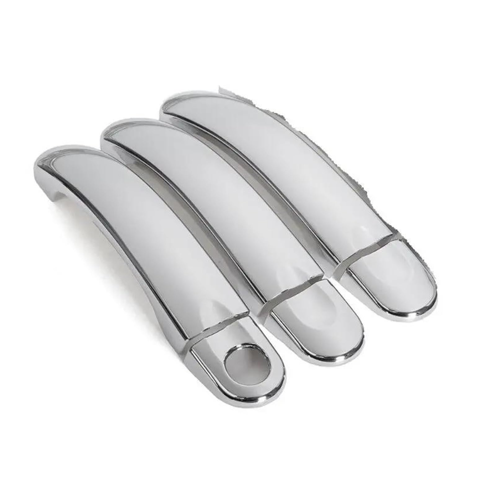 Xhgsfgasni A 3 Color For Vw T5 T6 Transporter Caravelle Multivan Californi Chrome Car Door Handle Cover Trim(A)