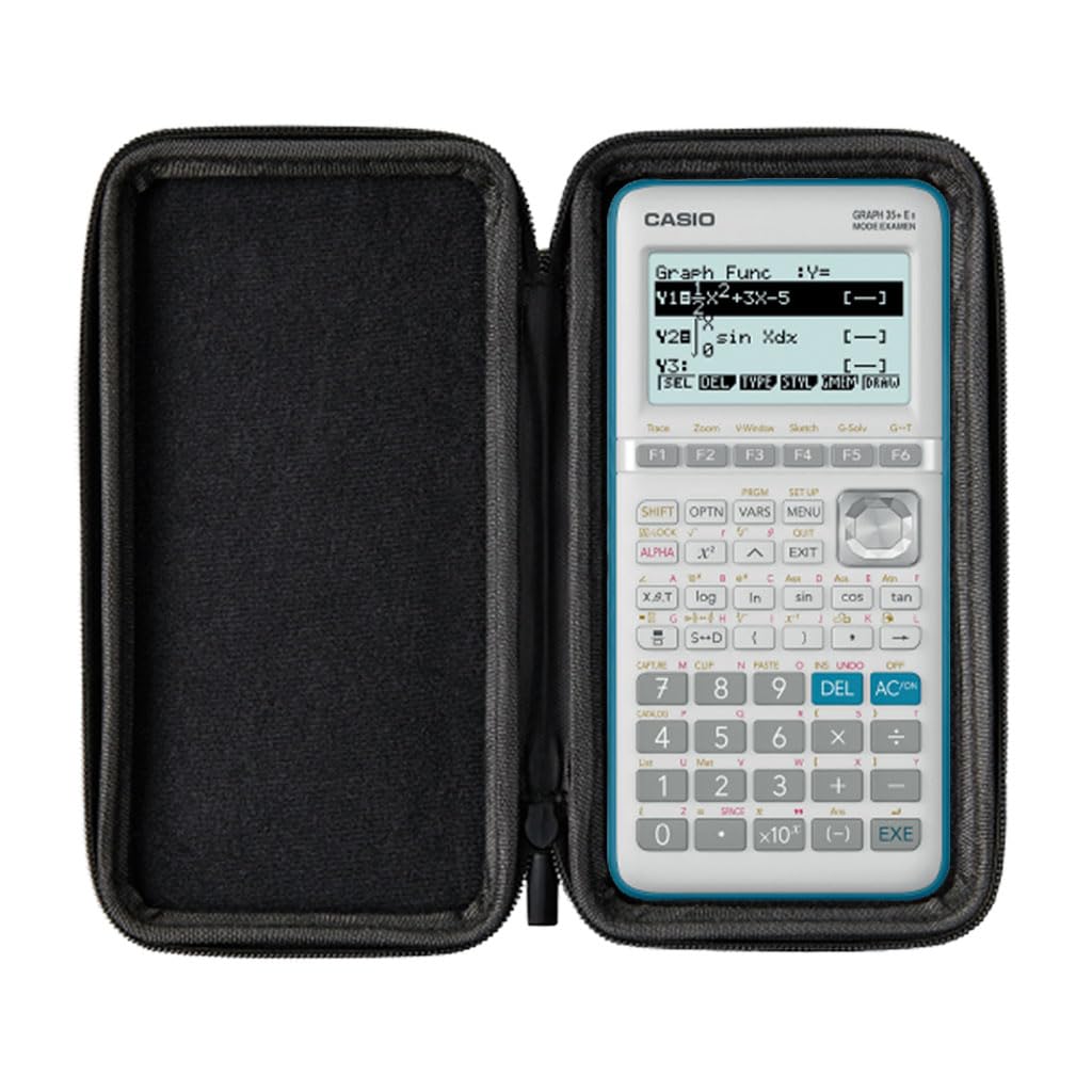 Casio Graph 35+E II including a WYNGS protective case in Red - Basic Set (French) - Image 4