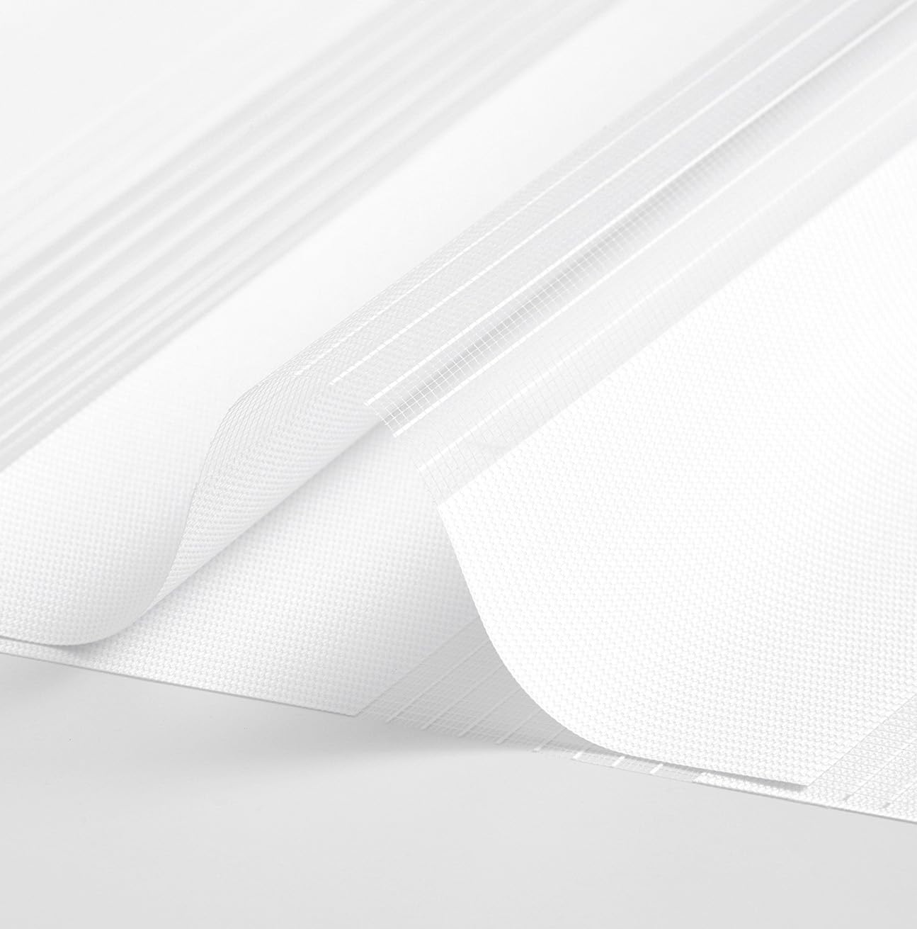 Blindecor - Indus doppelrollo klemmfix ohne bohren - duo rollo klemmfix Gebrochenes Weiß - 107 x 180 cm (Breite x Länge) Stoffgröße 104 x 175 cm – Bild 4