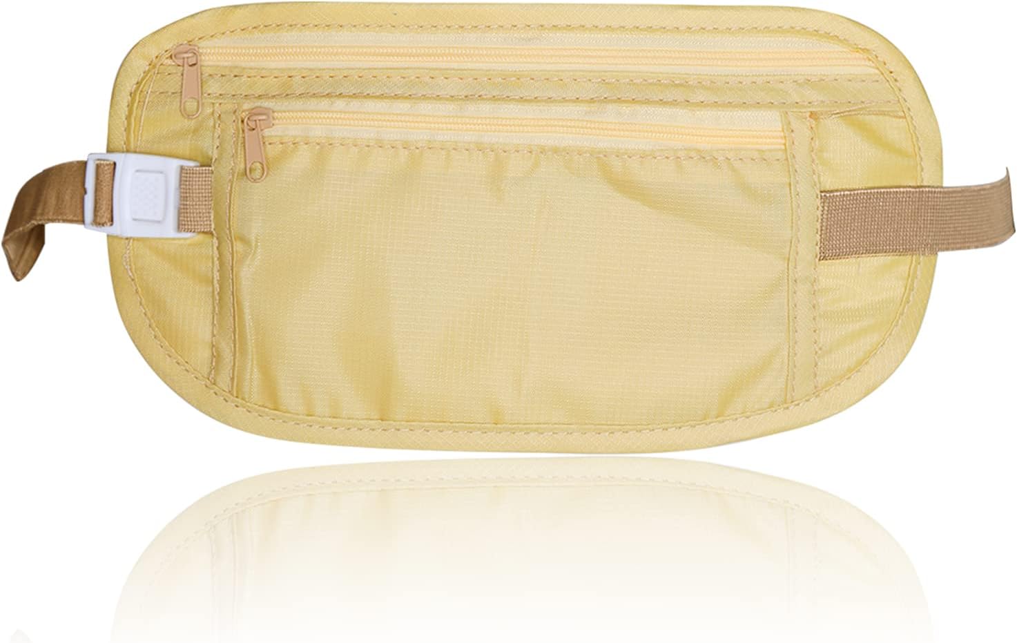 Hidden Travel Money Belt, AntiTheft Waist Bag/Fanny Pack for Ladies