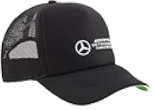 Mens Mapf1 Trucker Cap - Black
