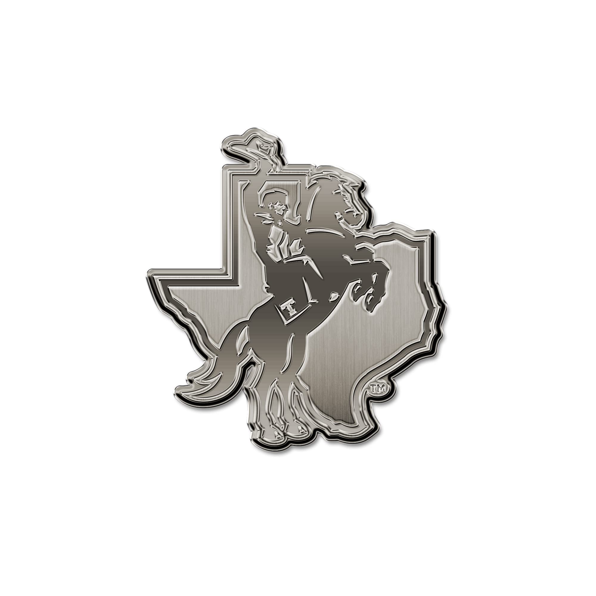 NCAA Standard Antique Nickel Auto Emblem for Car/Truck/SUV