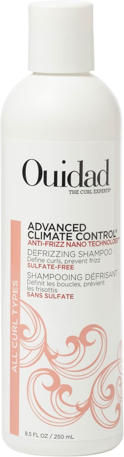 Ouidad Advanced Climate Control Defrizzing Shampoo Defines Curls Frizz Free 250ml