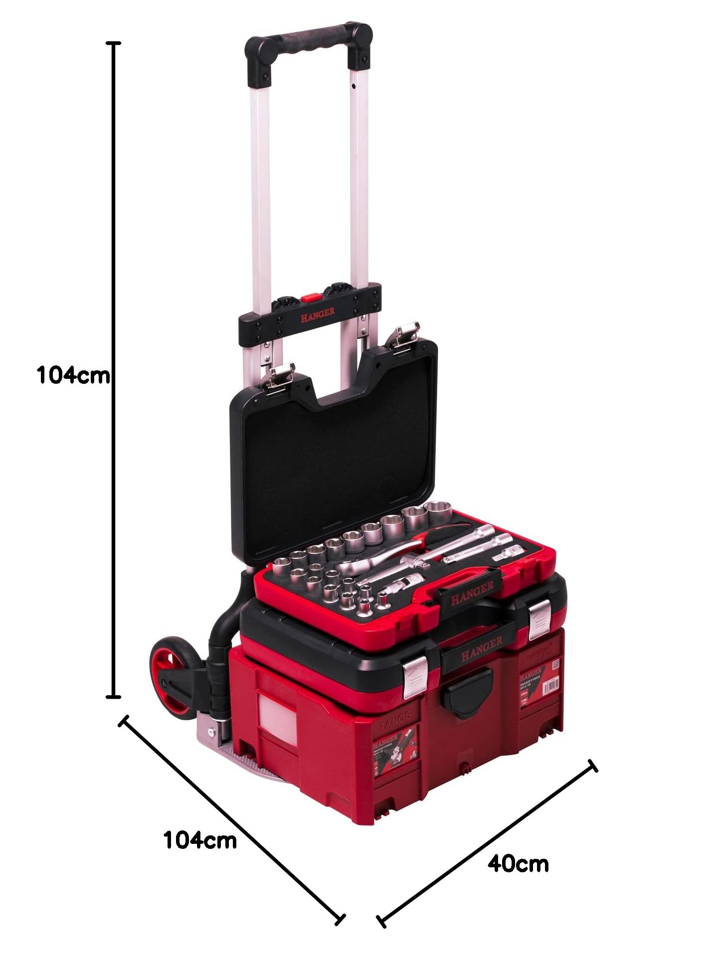 Diable Pliable en Aluminium 70kg - Hanger - 100300