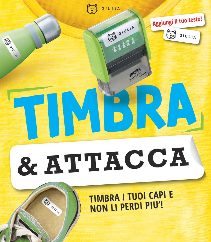 Kit Ricarica Timbri I Mark - Cassetta Inchiostro Nero, Etichette E Nastro Termico Per Marcare Vestiti Bambini - Foto 4