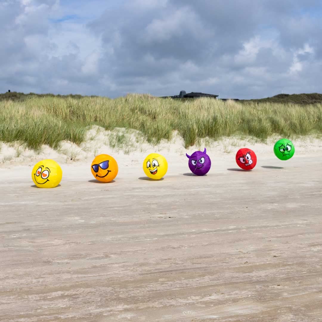 HQ Bouncing Moodeez Cool Smiley Windfigur Bodenwindspiel Windspiel