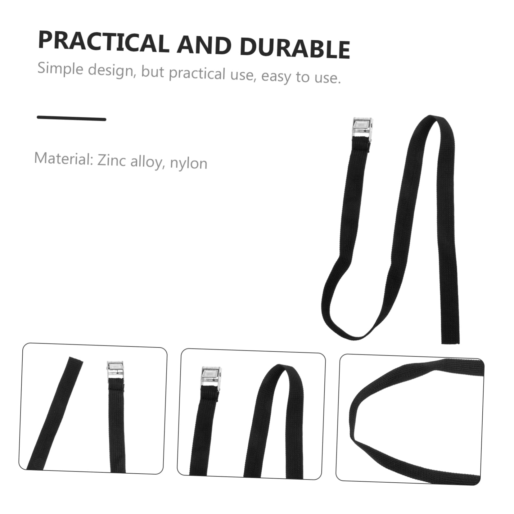 BCOATH 2pcs Roof Rack Surfboard Tie Down Straps Travel Belt for Luggage Over Handle