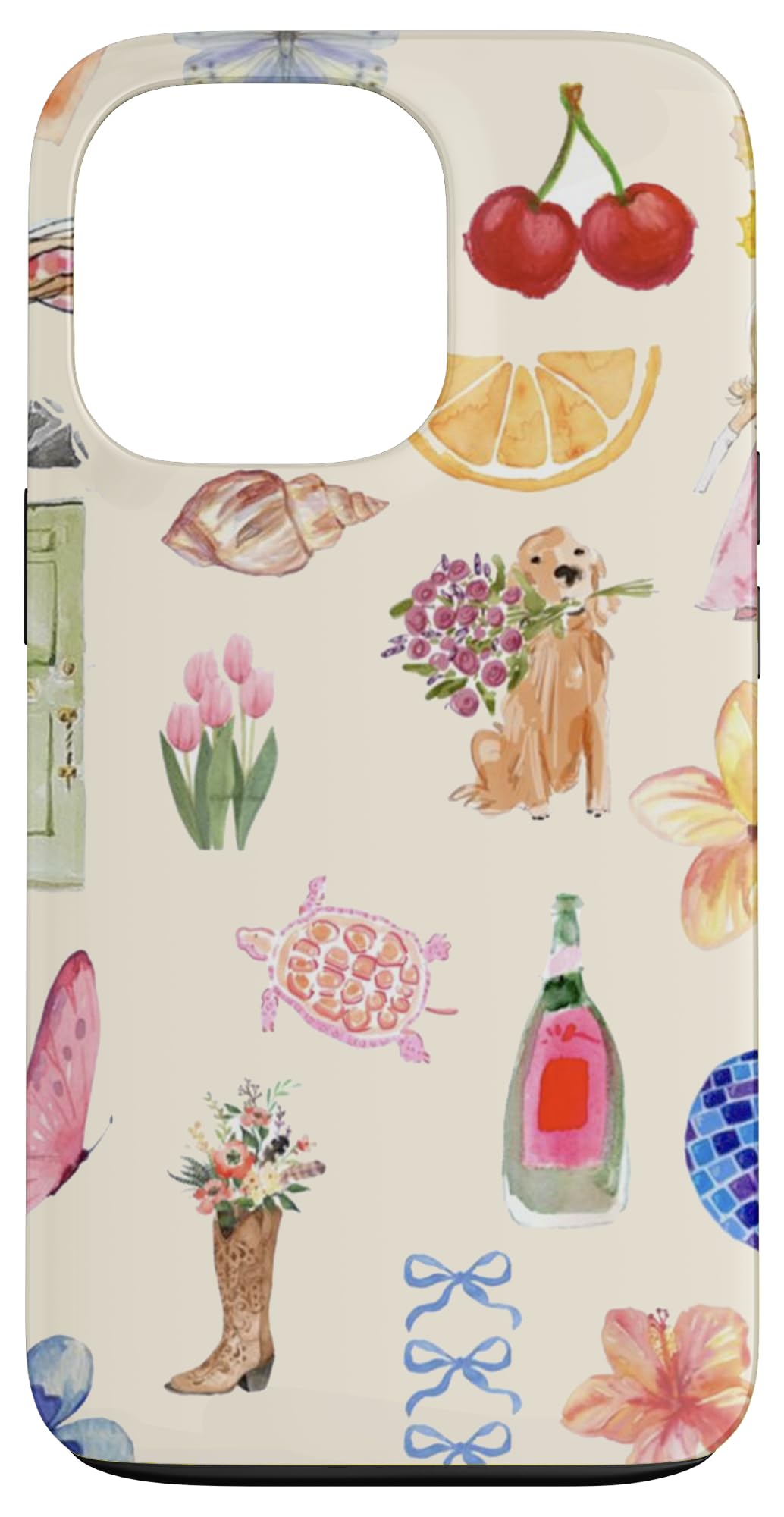 iPhone 13 Pro Aesthetic Italian European Summer Preppy Collage Case