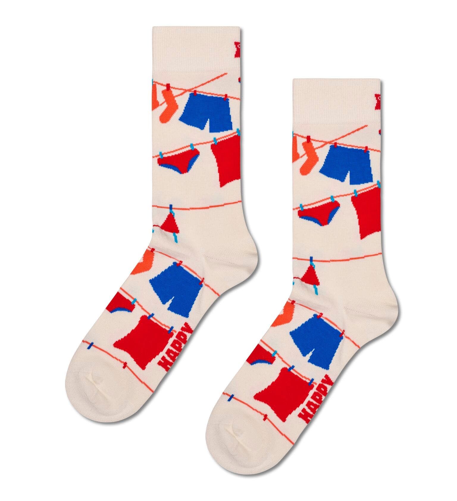 Zestaw prezentowy Happy Socks 3-pak Cin Cin Skarpetki bawełniane Damskie Męskie Białe 41-46
