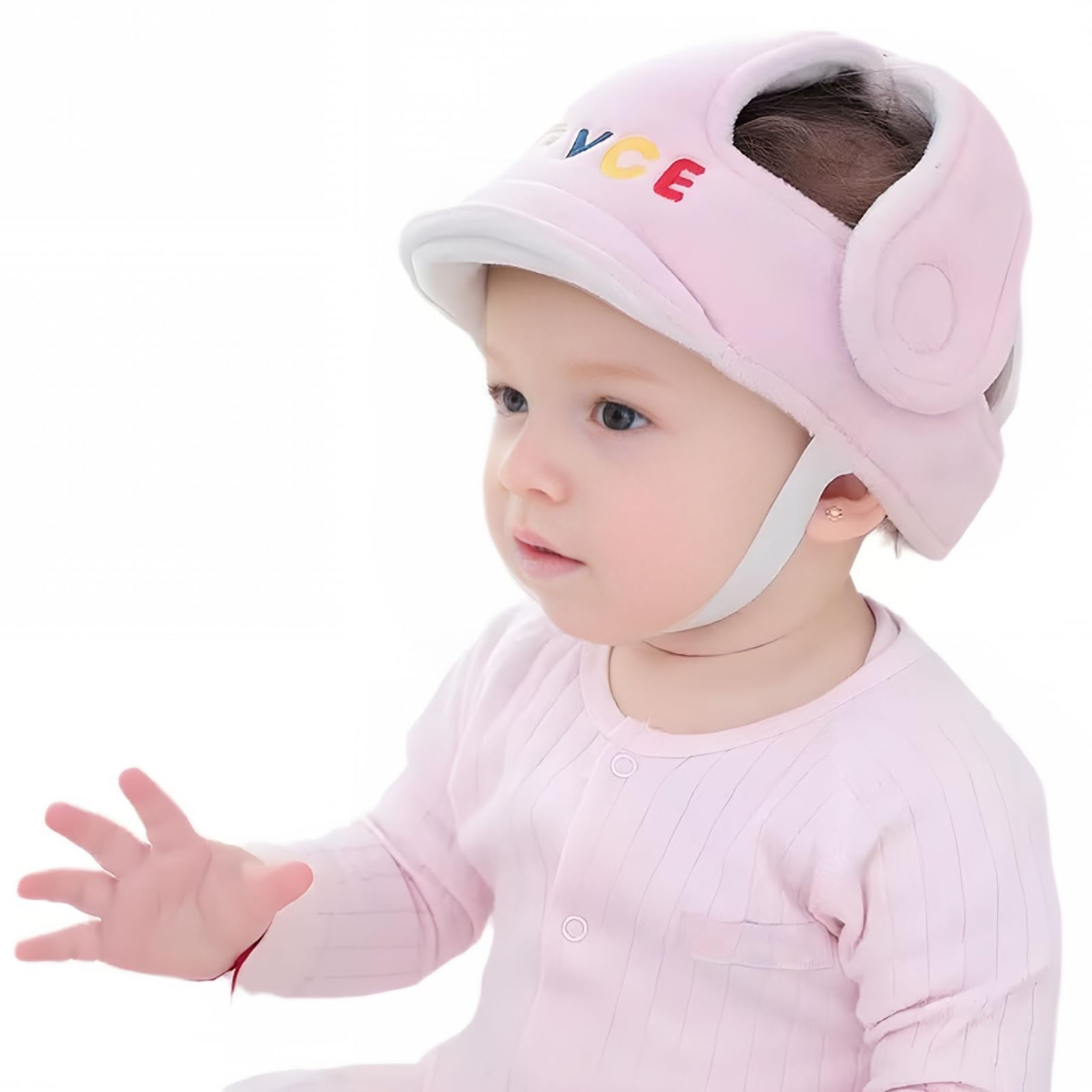 Casco di Sicurezza per Bambini Regolabile Rosa iwobi