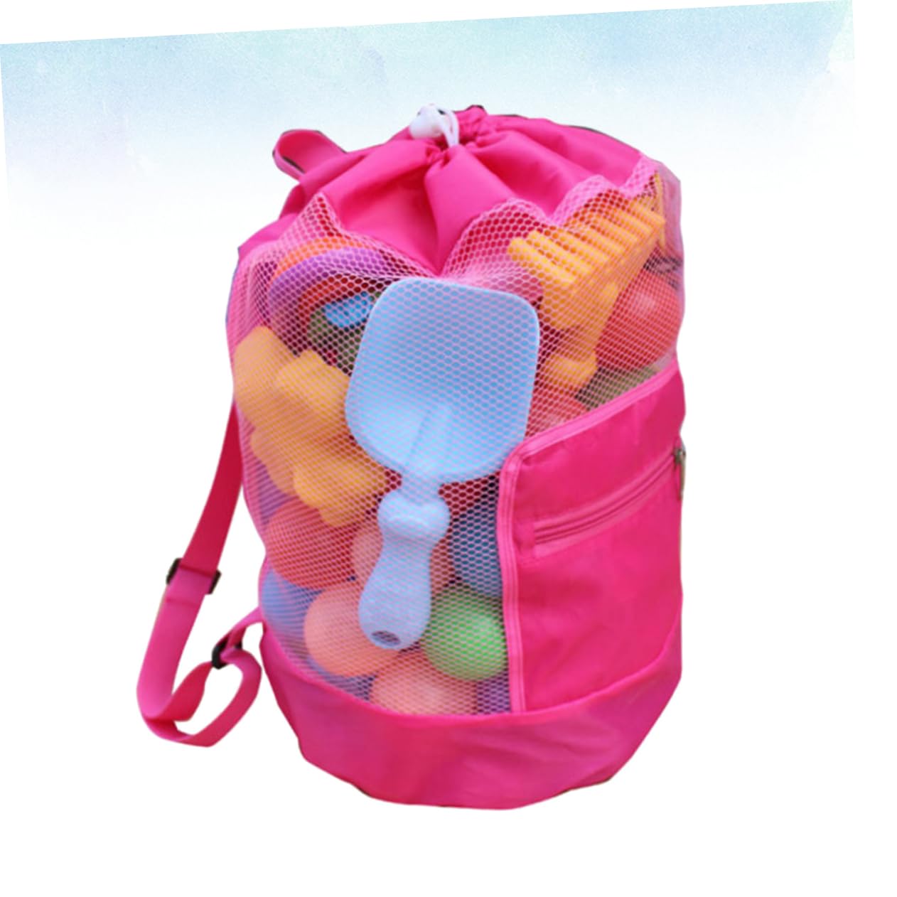 ibasenice 3pièces De Rangement Maille pour Jouets De Plage Pratique pour Garçon Fille Poche De Stockage Utile pour Activités Extérieures
