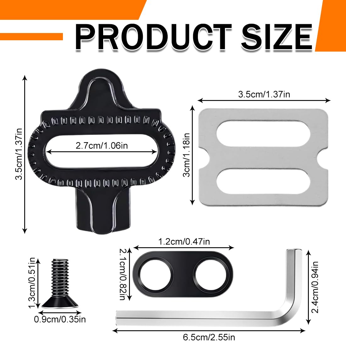 Calzas SPD Shimano MTB para bicicleta con placas antideslizantes, compatibles con pedales
