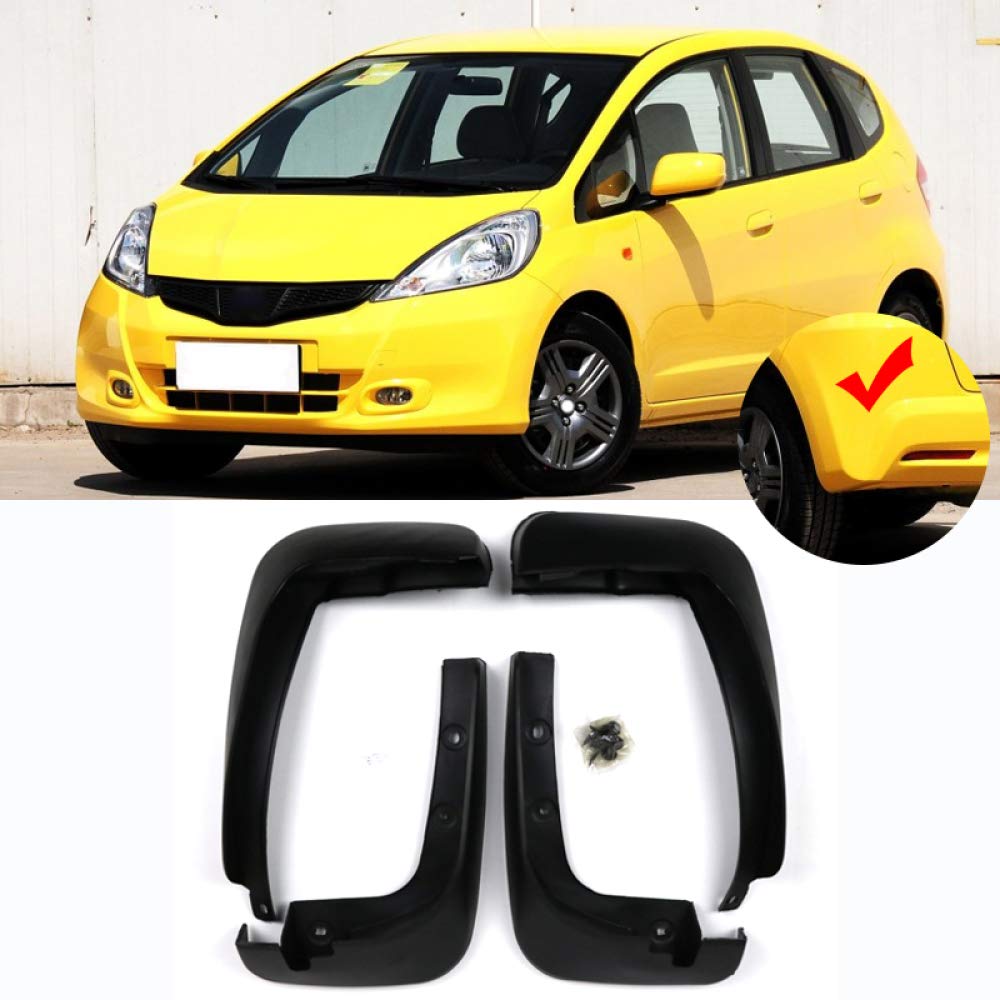 CFHMLK Fender For Honda Fit Jazz/GK5 2011-2017 2015 2016 4pcs/set Car Mud Flaps Mud Guard Exterior Protection Paint Fender Car Styling