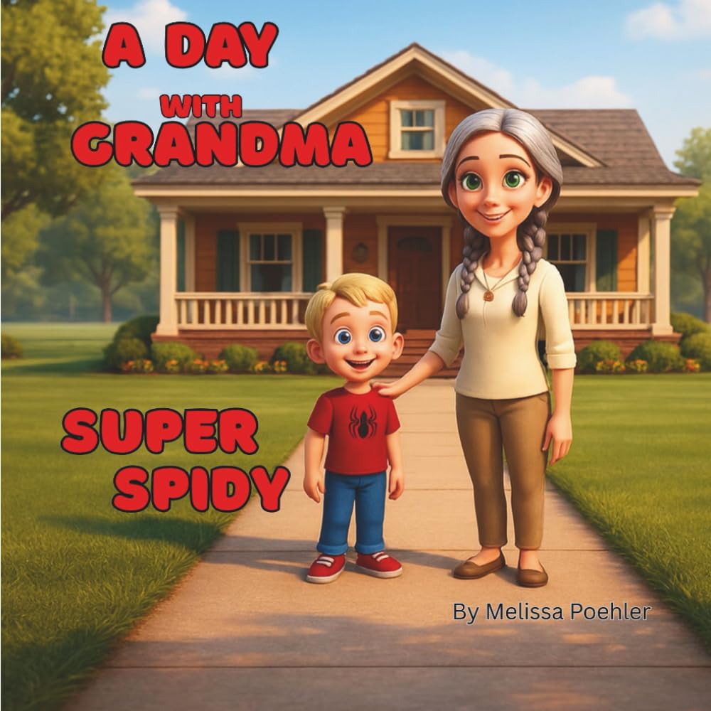 A Day with Grandma - Super Spidy: A Day of Physical Challenges, Kind Deeds, and Growing Confidence (A Day with Grandma: Adventures and Imagination)
