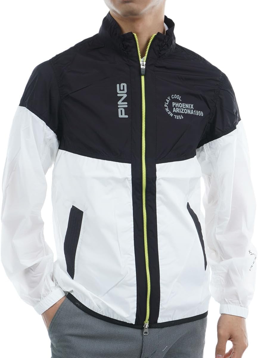 18700円★ピン PING 撥水 バリアンテックブルゾン★ LL Amazon | [ピン アパレル] メンズ 撥水 ブルゾン (バリアンテック:軽量