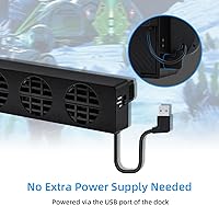 Vista 3 de Mcbazel Dobe - Juego de muelles externos para interruptor de enfriamiento de ventilador de refrigeración con 3 ventiladores