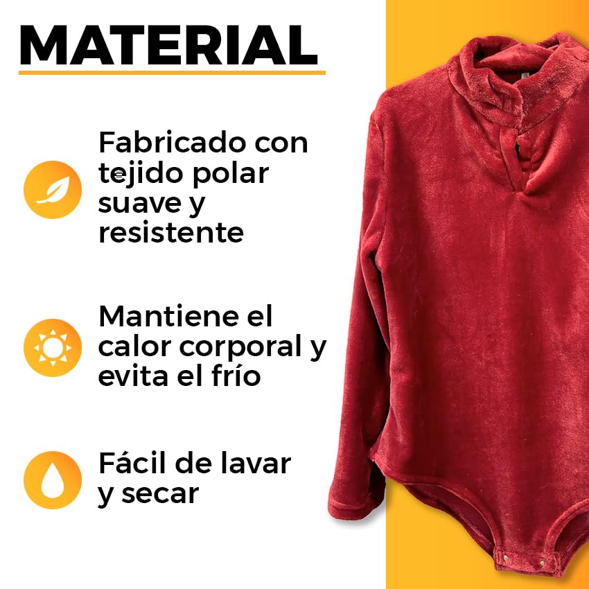 Pijama Mujer Invierno con Body en la Parte Superior - Pijama Mujer - Pijamas Mujer - Pijamas Mujer Invierno