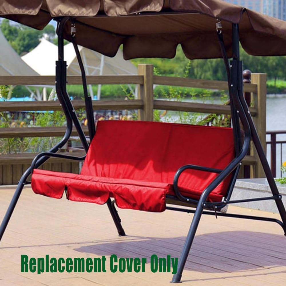 Techo De Repuesto Para Balancín De 3 Plazas Funda De Asiento De Jardin Toldo Recambio Balancin Funda De Repuesto Para Asiento De Columpio De Jardín(Royal blue,190x132cm/75x52in)