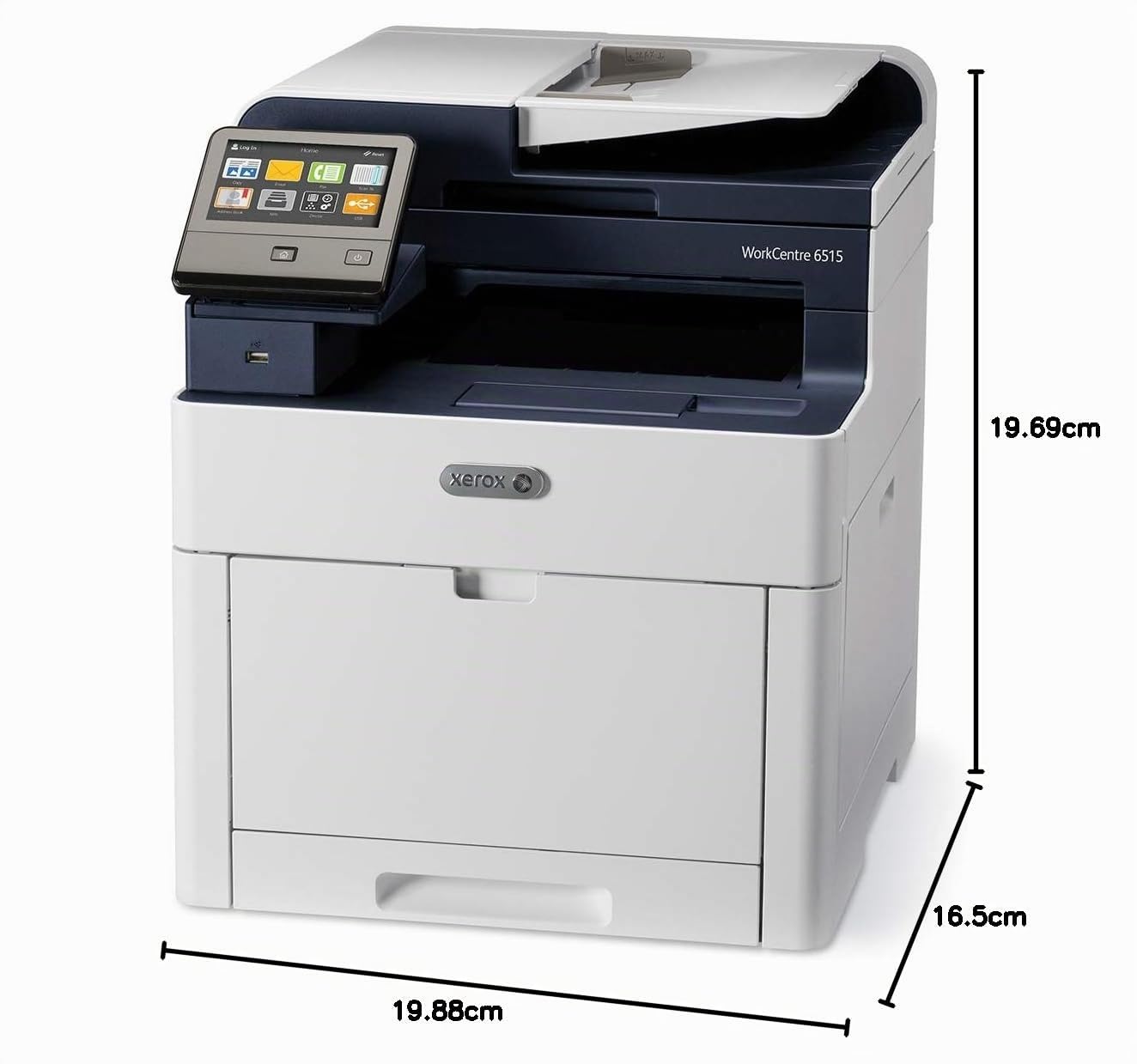 Xerox WorkCentre Imprimante Laser Couleur Multifonctions 6515, A4, 28/28ppm, Recto Verso, USB/Ethernet/sans Fil