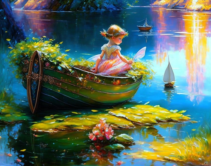 Affiche sur toile 58x90cm Île cachée SERENDIPITP cadre non inclus