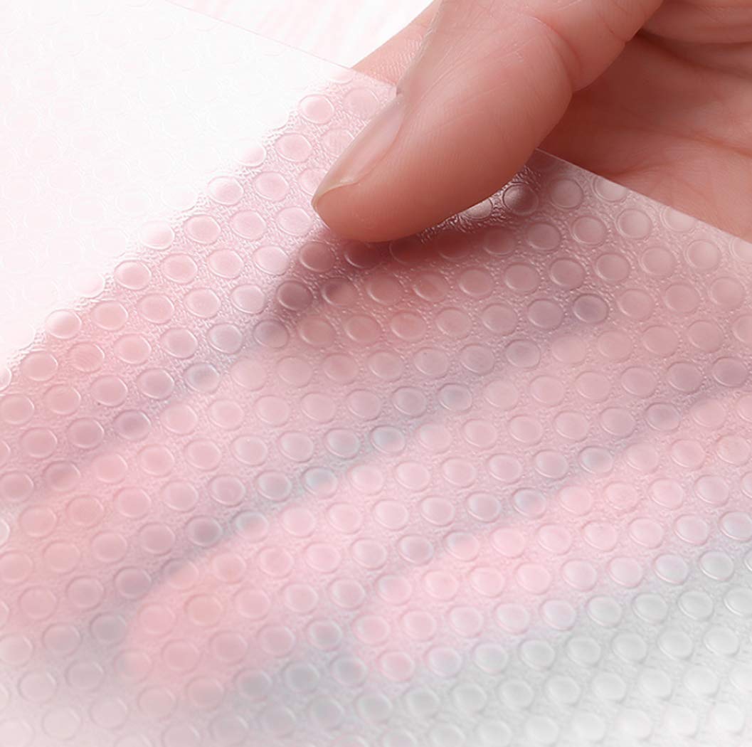 Soqool8 PCS Washable Refrigerator Liner Waterproof Mats for Fridge Shelf Liners Drawer and Cabinet Liners Table Mats,(Clear)