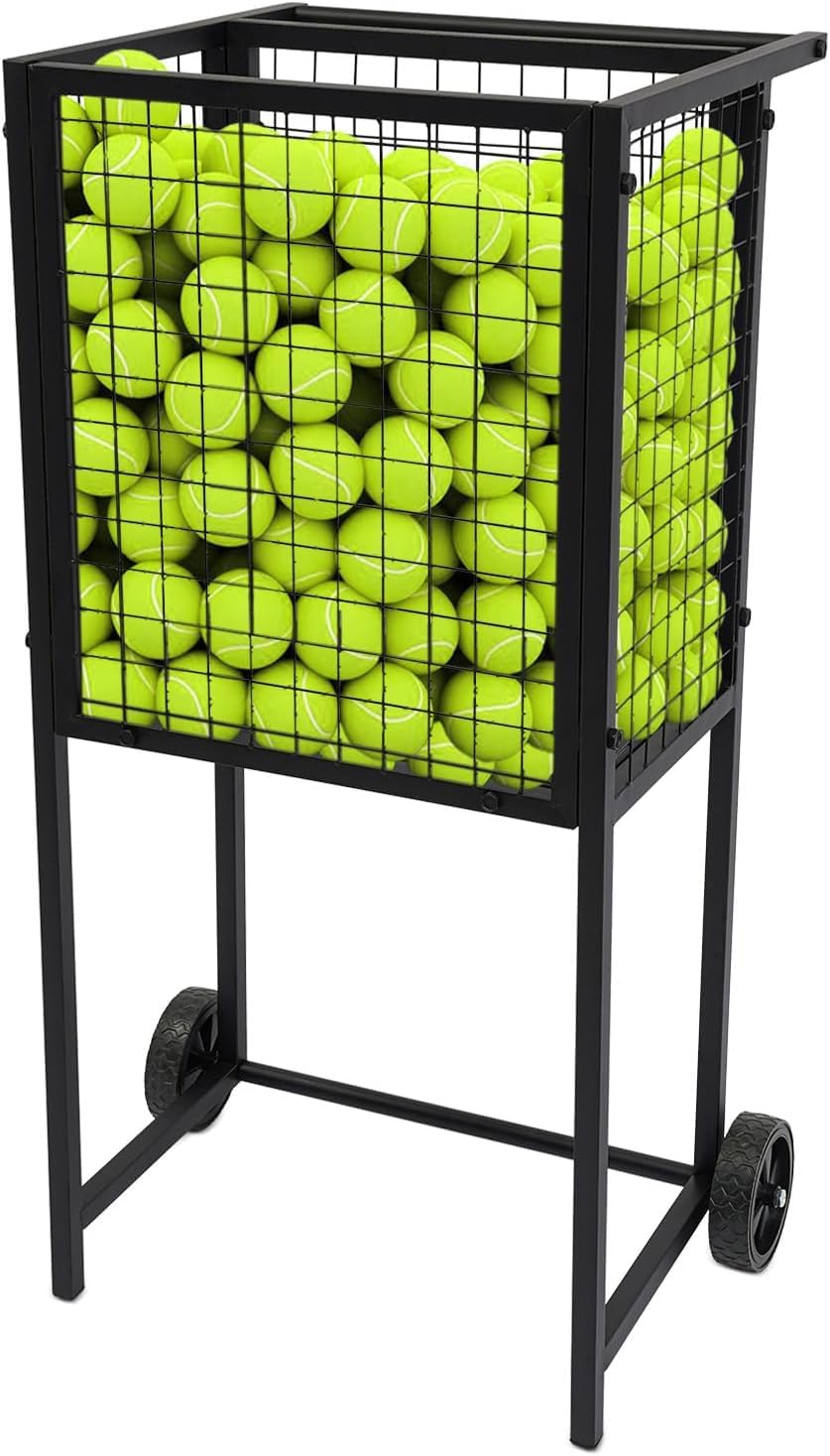 Travel Cart,Portable Compact Design,Sturdy Lightweight Construction,Tennis Ball Cart for Tennis Ball Baseball
