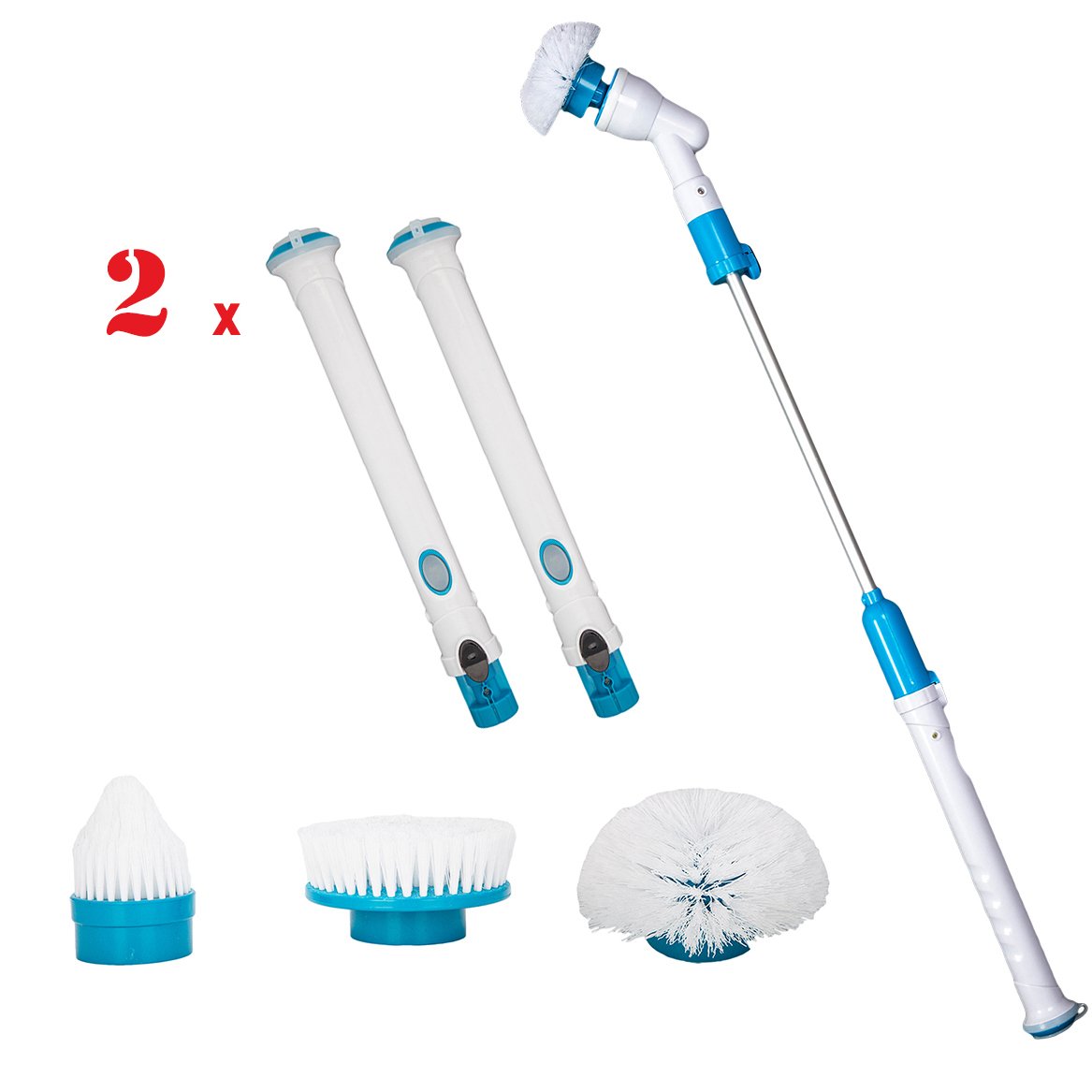 Buy Large Battery Spin Scrubber, Turbo Scrub Rechargeable Scrubber