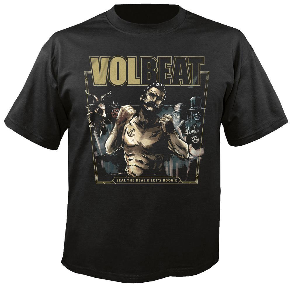 VOLBEAT - Seal the Deal & Let´s Boogie - Cover - T-Shirt Größe M