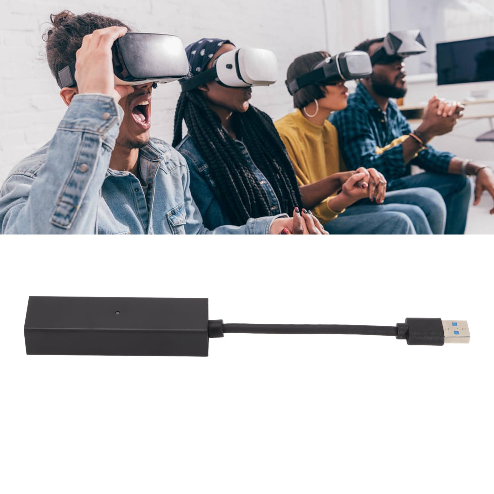VR to PS5 Converter Cable, VR Camera to PSVR Adapter on PS5, PS5 Game Console Converter Connection Cable, Parallel Adapters for PS4 Host Camera-image-19