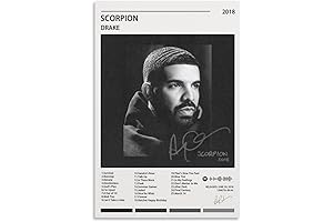 BROLEO Drake Scorpion Album Cover Decor