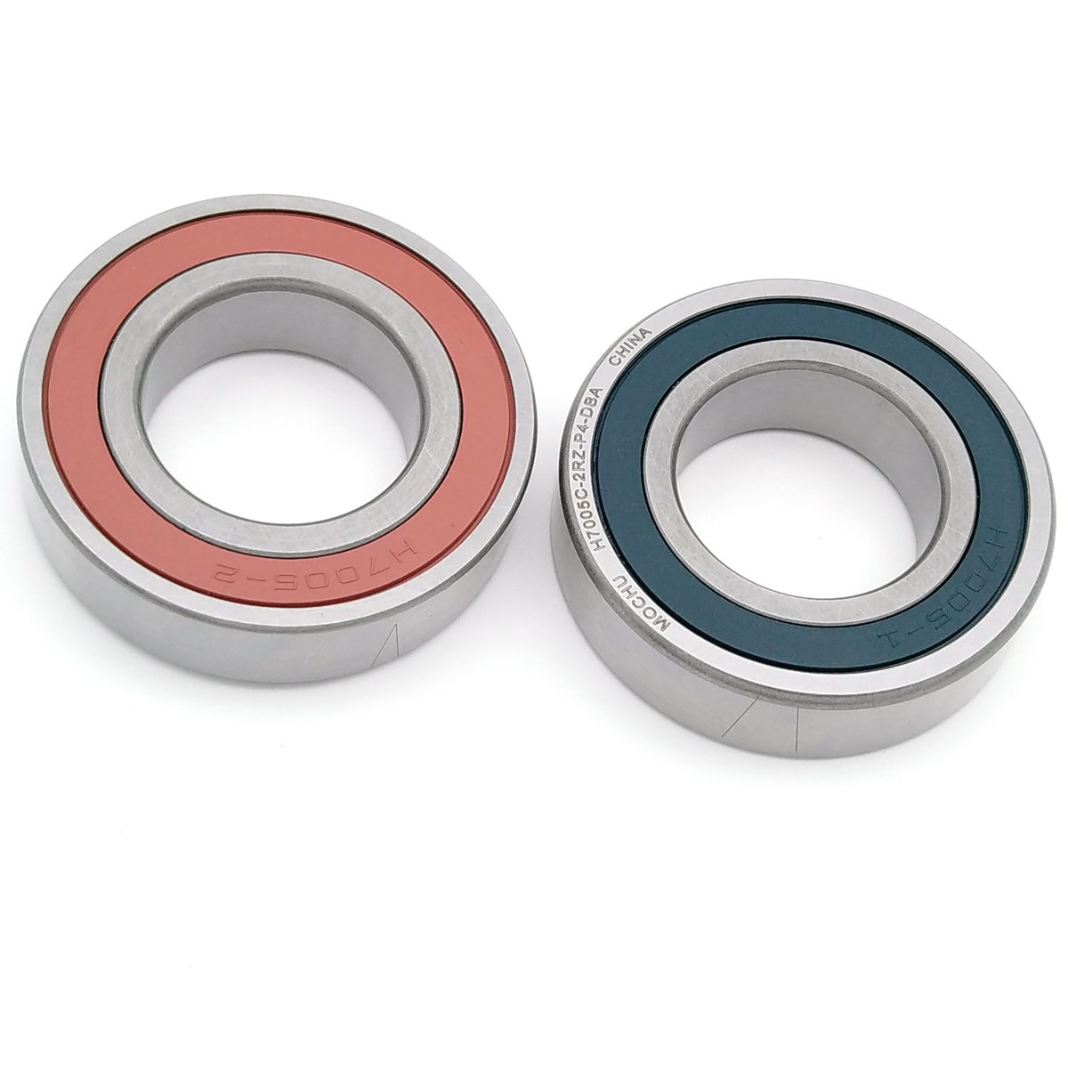 MOCHU Lot de 2 roulements à contact oblique avec contact oblique 7005 H7005C-2RZ-P4-DBA 25 x 47 x 12 mm