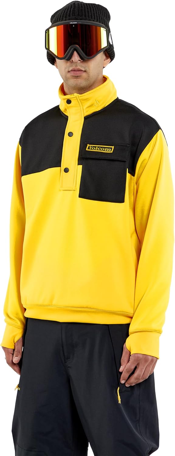 Volcom Men's She Crew Riding Snowboard Fleece - Image 4