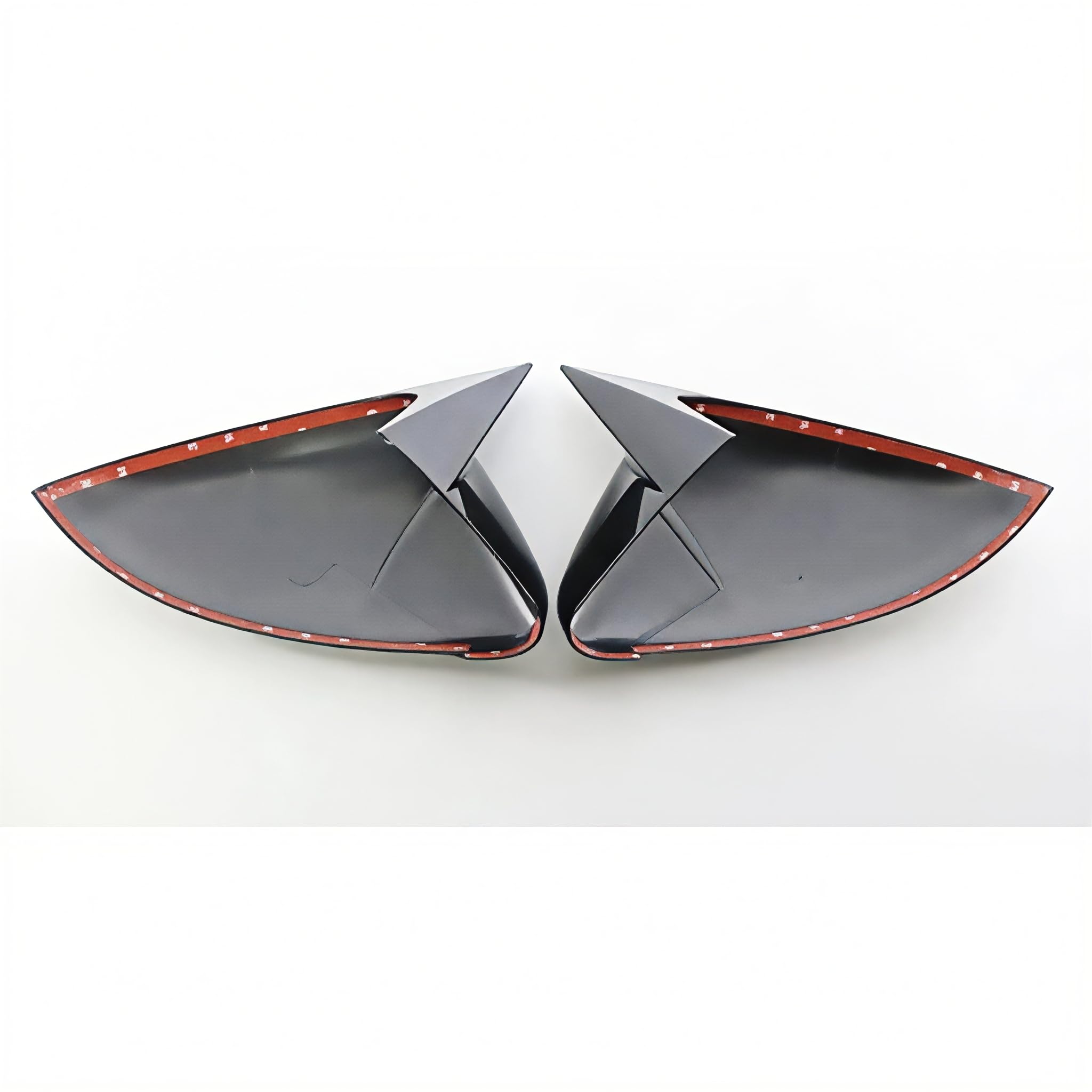 OFIXEM 2x Calotte Specchietto Nero Piano Lucido - Ricambio Copertura Esterna per VW Golf 7 MK7 / 7.5 (GTI R GTD GTE) 2013-2020