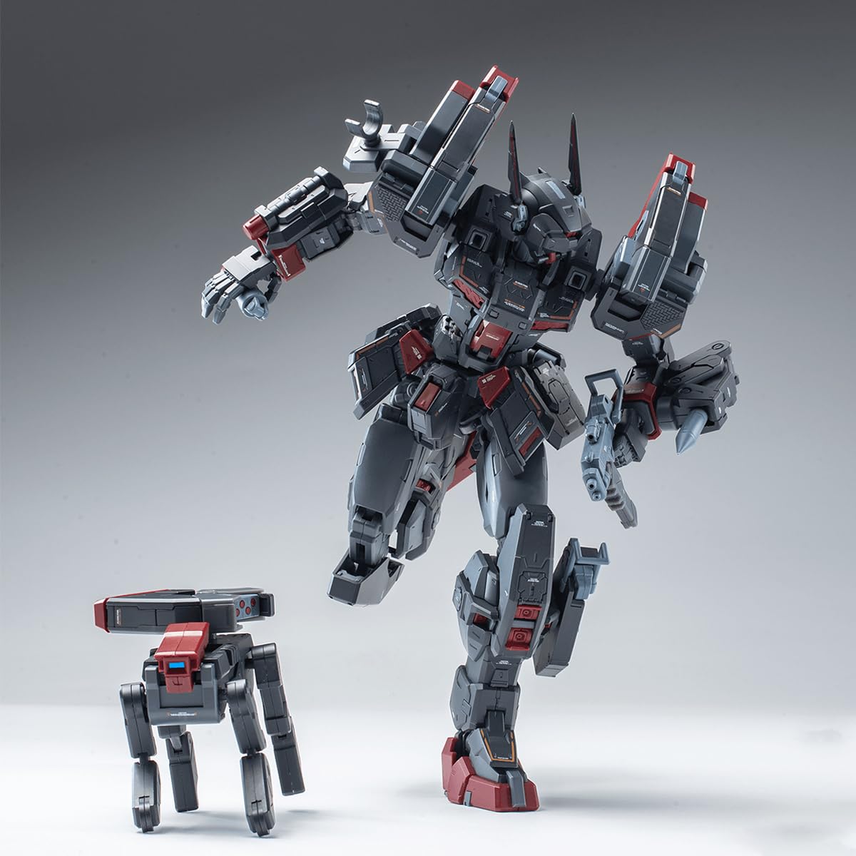 HiPlay Cold Steel Powered Third Knight Hunger versión 2.7 LG-02C Kit de construcción de modelo de plástico codificado por colores