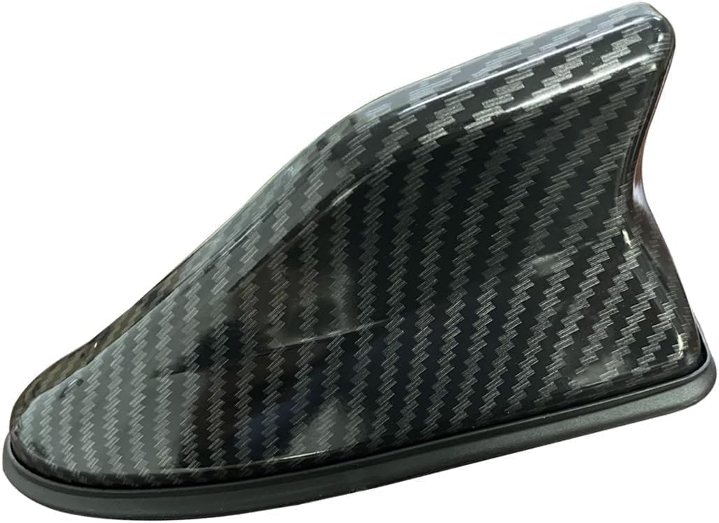 DYPDDA Car Shark Fin Antenna for Fiat 500X, Roof Antenna Enhanced Signal Auto Radio Signal Aerial Minimises Noise,Carbon-fiber