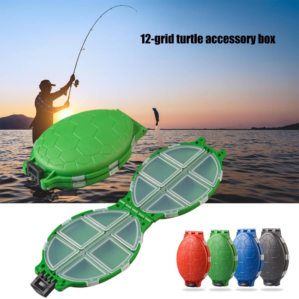 Double Sided Lures Hook Organizers Portable Fishing Tool Box Tackle Organizers Storage Case Baits Accessory Box