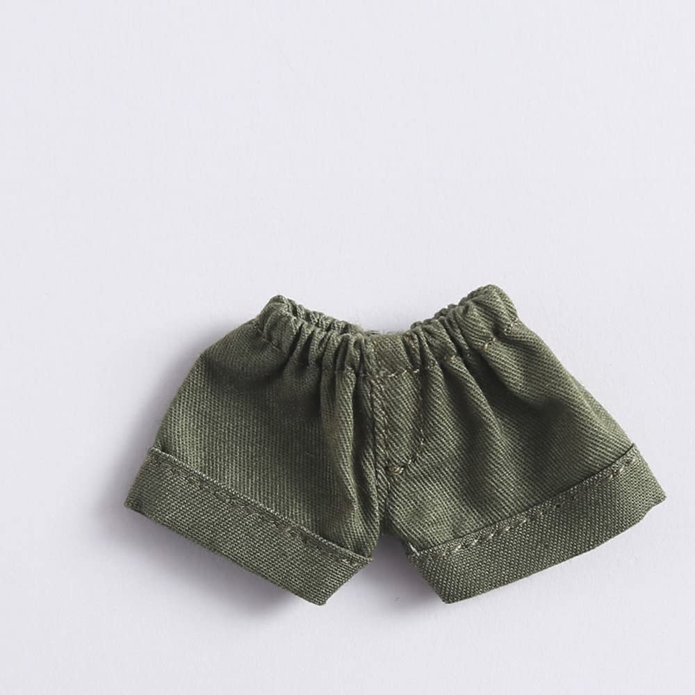 Vêtements de poupée ob11 short décontracté ample body 11cm Molly GSC vert - 4