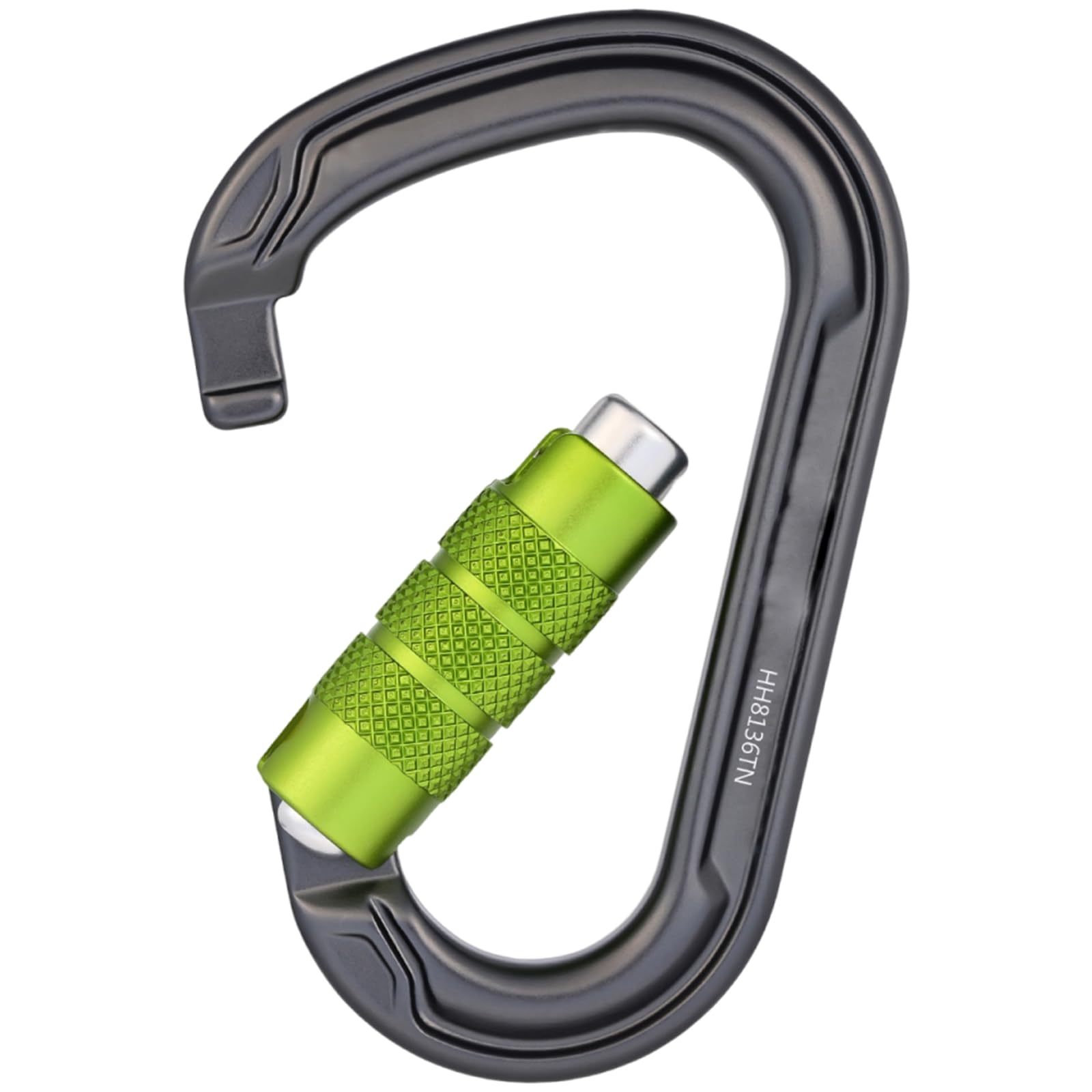 Moschettone in lega di alluminio a forma di D Gancio chiave Arrampicata Fibbia Outdoor Strumento Alpinismo Fibbia Attrezzatura Arrampic