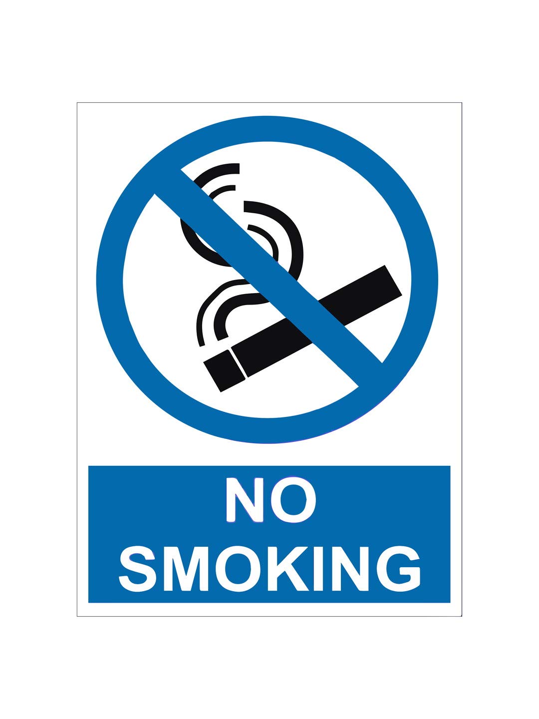 999Store office supplies sunboard No smoking sticker signage sign board blue (20X15 Cm) (B07P6WGXN1) Amazon Price History, Amazon Price Tracker
