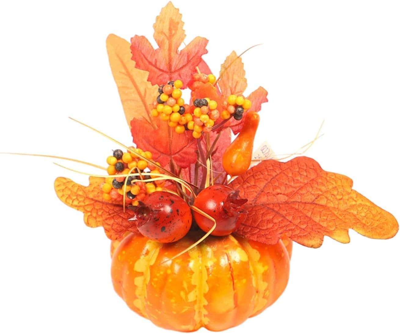 KODORIA Simulation Foam Pumpkins Artificial Pumpkins Ornament Pumpkin Photography Table Props for Thanksgiving Autumn Home Party Decor - B