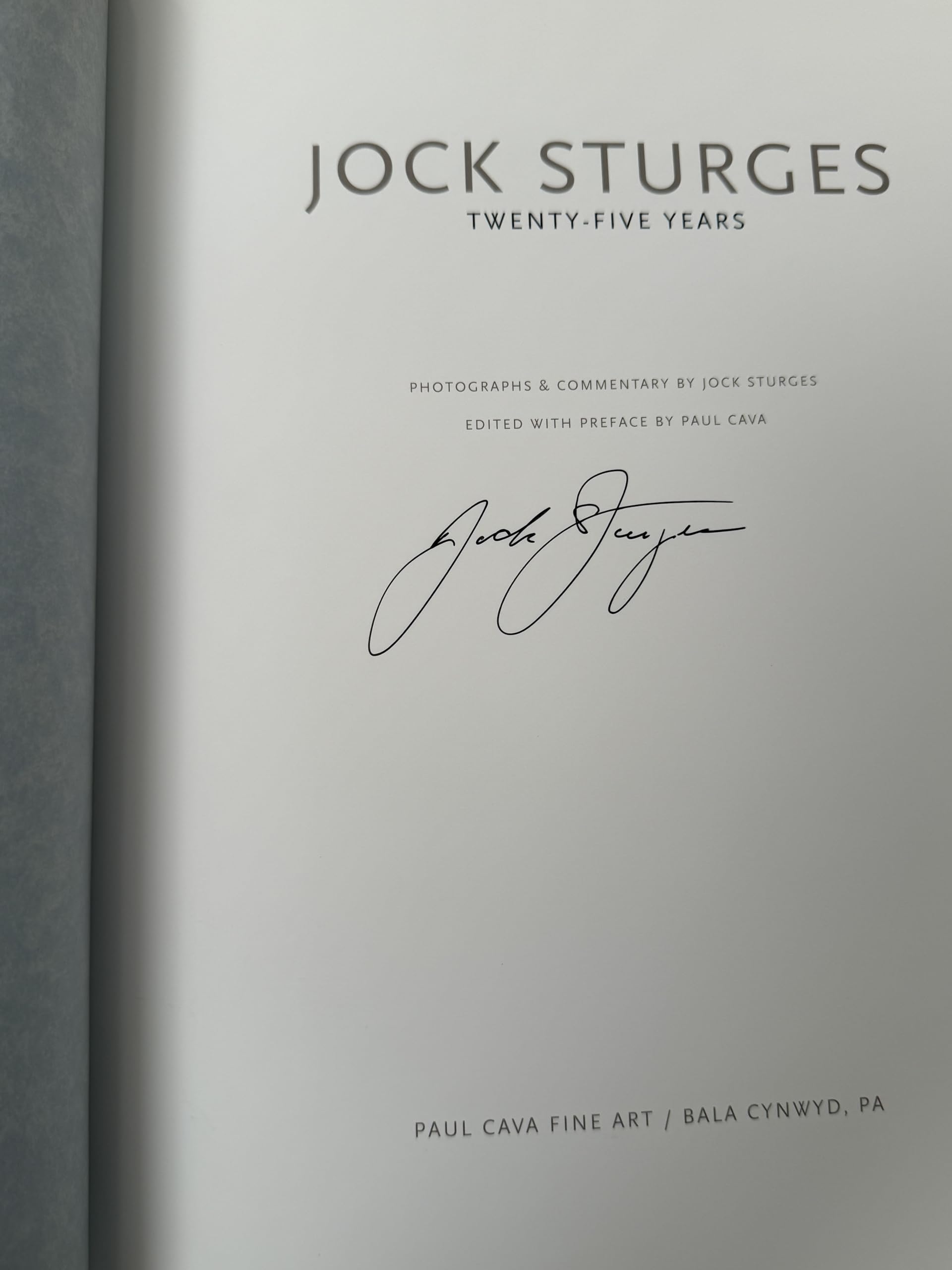 Jock Sturges Twenty-Five Years 限定3000部 Jock Sturges Twenty-Five