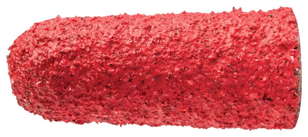 PFERD 46144 Policap Abrasive Cap, Shape L, Ceramic Oxide Grain CO-Cool, 1/4