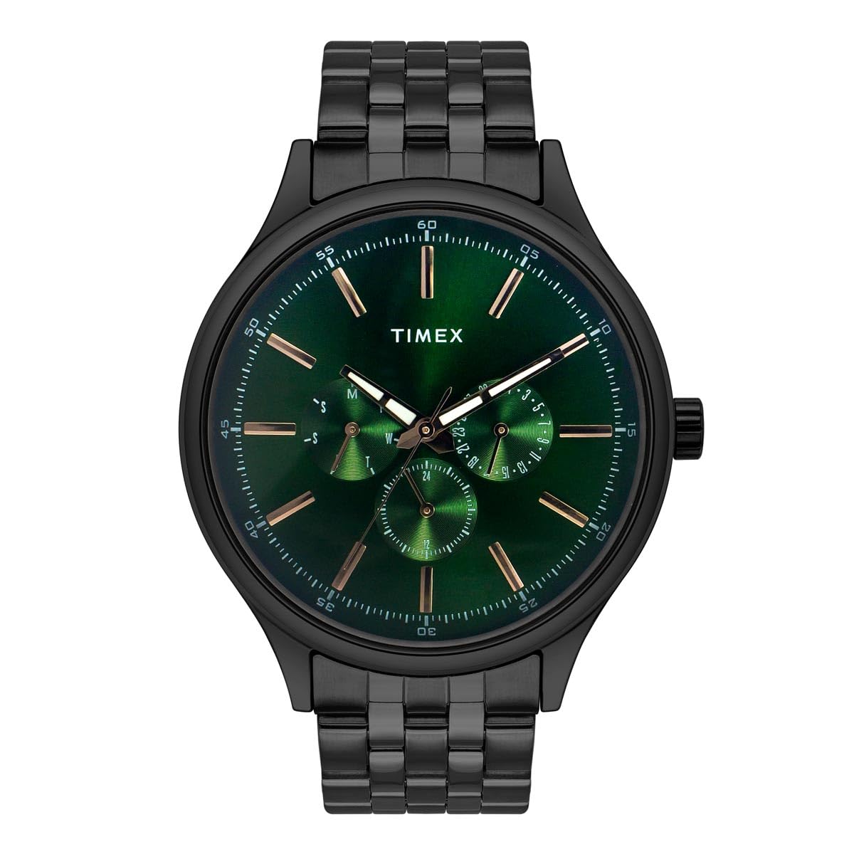 Multifunction Men Analog Dial Coloured Quartz Watch, Round Dial with 30 mm Case Width-image-8