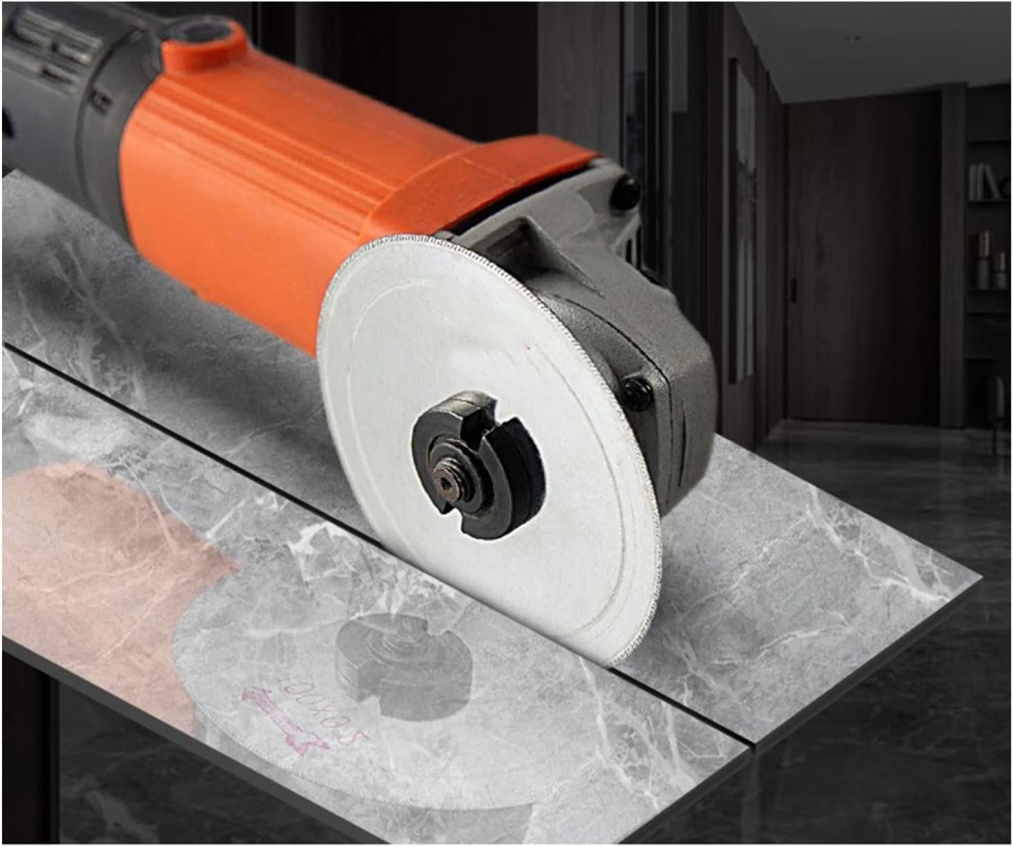 Discos de corte de diamante para amoladora angula Hoja de sierra ultrafina de 85 mm, 0,2/0,3/0,5 mm, for cortar baldosas de mármol, vidrio y piedra lapidaria, 0,3 mm(0.5mm)