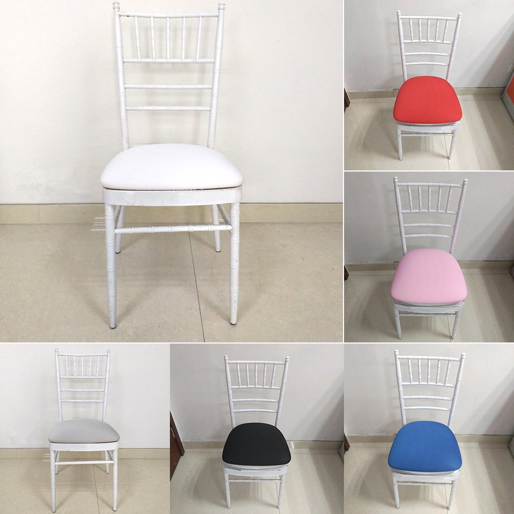 Cyclamen9 - Funda para taburete de bar, redonda, protector elástico con respaldo antideslizante y banda elástica para asiento del hogar, café, 17.7-19.7 in (rosa) 7