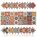 Terrablossom Peel and Stick Backsplash Tiles 24-Pack Waterproof Removable