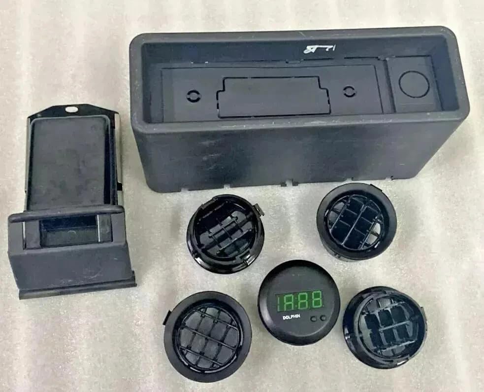 Maruti Gypsy Dashboard Bushkit, Console Box,AC Vents,ASY Tray,Clock Compatible with Gypsy Spare Parts-picture-17