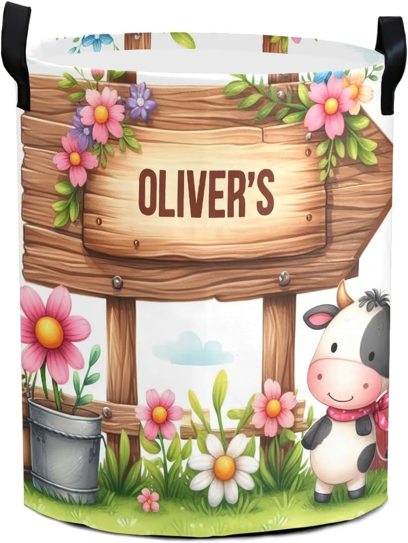 Cute Animal Laundry Basket, Winter Duck Laundry Hamper, Collapsible Laundry Baskets, Dirty Clothes Hamper, Waterproof Basket - 50L